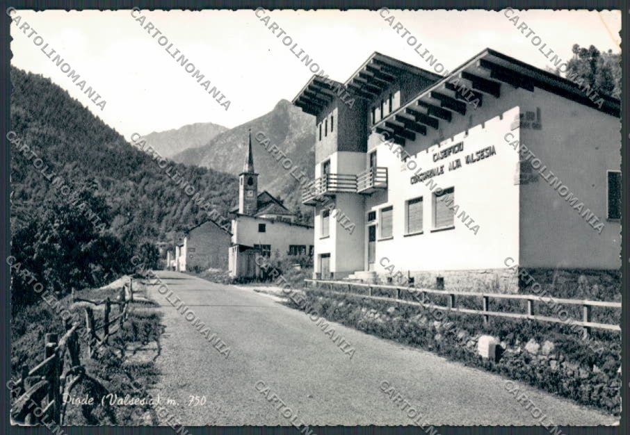 Vercelli Piode Caseificio Consortile foto FG cartolina BB3091 – fronte