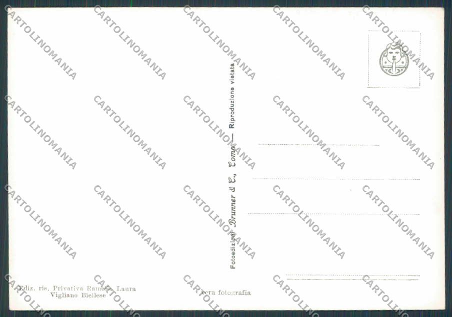 Biella Vigliano Biellese Panorama foto FG cartolina BB3102 – retro