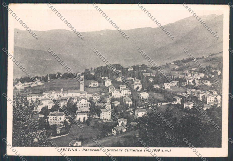 Bergamo Selvino Panorama FG cartolina BB3160 – fronte