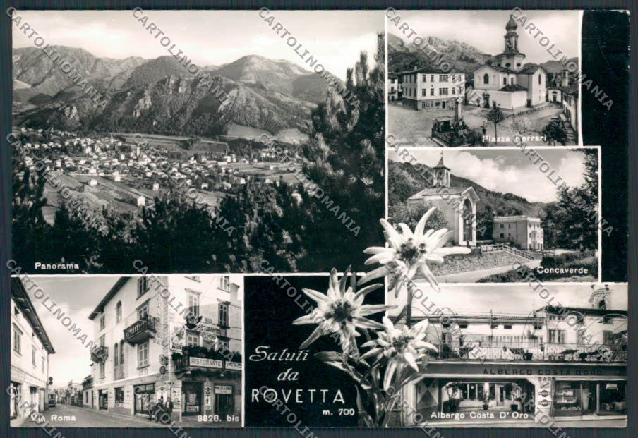 Bergamo Rovetta saluti da Vedutine foto FG cartolina BB3163 – fronte