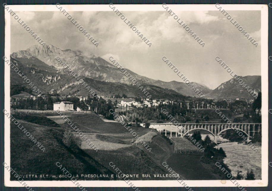 Bergamo Rovetta Presolana foto FG cartolina BB3165 – fronte