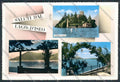 Bergamo Lago d'Iseo Lovere saluti da Isola Loreto foto FG cartolina BB3167 – fronte