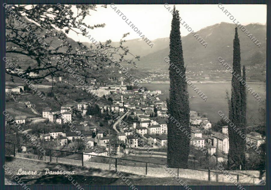 Bergamo Lago d'Iseo Lovere Panorama foto FG cartolina BB3175 – fronte