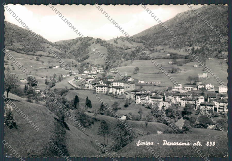 Bergamo Serina Panorama foto FG cartolina BB3183 – fronte