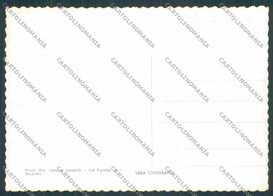 Bergamo Serina Panorama foto FG cartolina BB3183 – retro