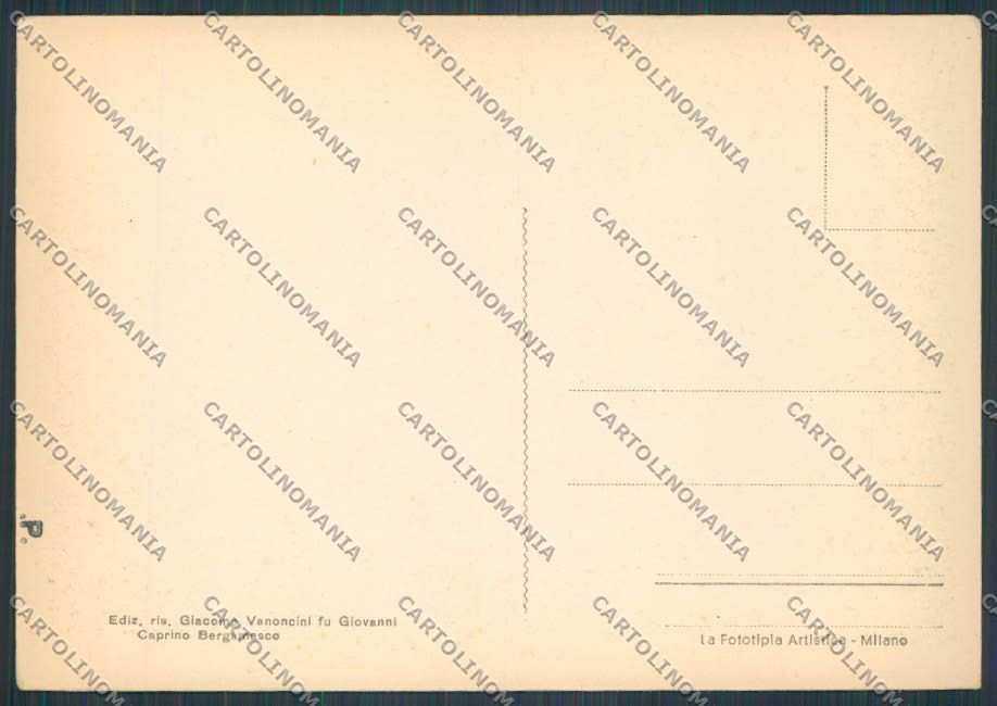 Bergamo San Gottardo Panorama FG cartolina BB3190 – retro