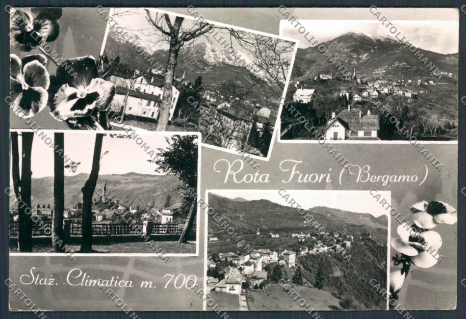 Bergamo Rota Fuori Vedutine foto FG cartolina BB3200 – fronte