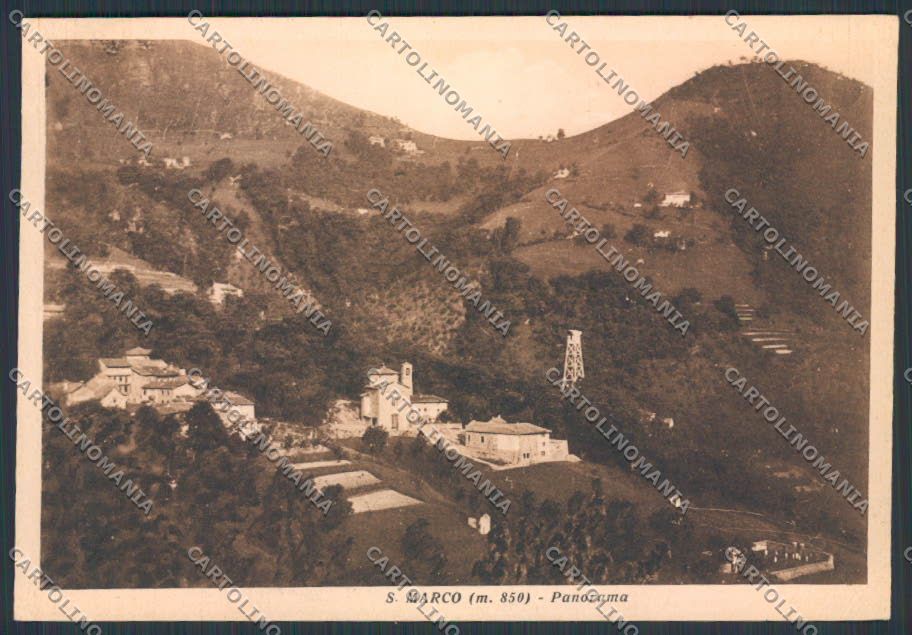 Bergamo Mezzoldo San Marco Panorama FG cartolina BB3206 – fronte