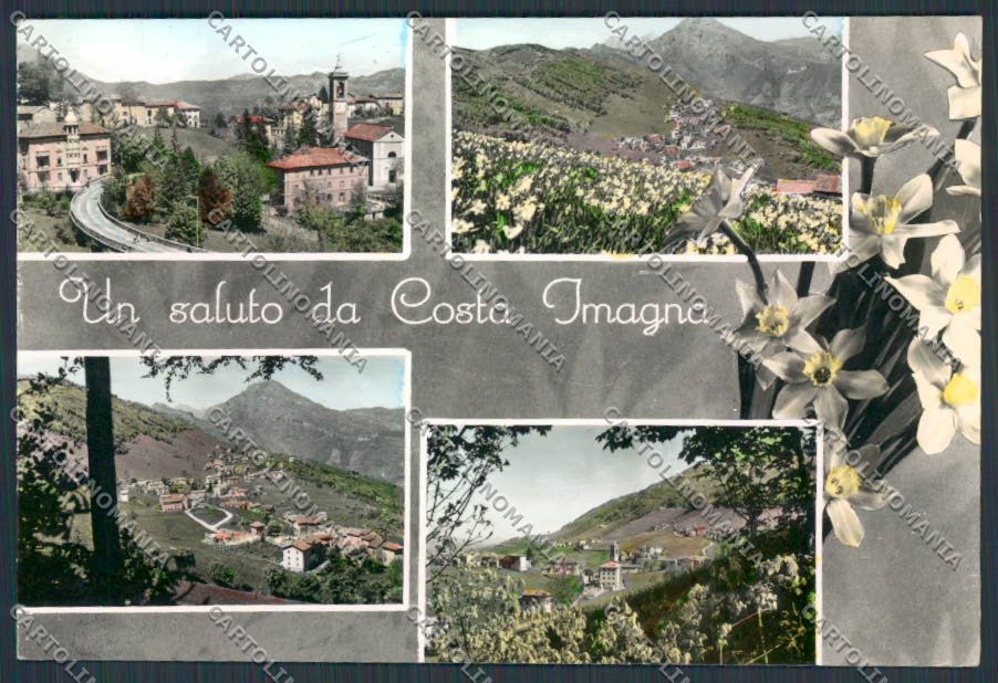 Bergamo Costa Imagna saluti da Vedutine foto FG cartolina BB3207 – fronte