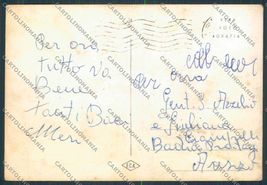 Prato Città Vedutine saluti da foto FG cartolina BB3222 – retro