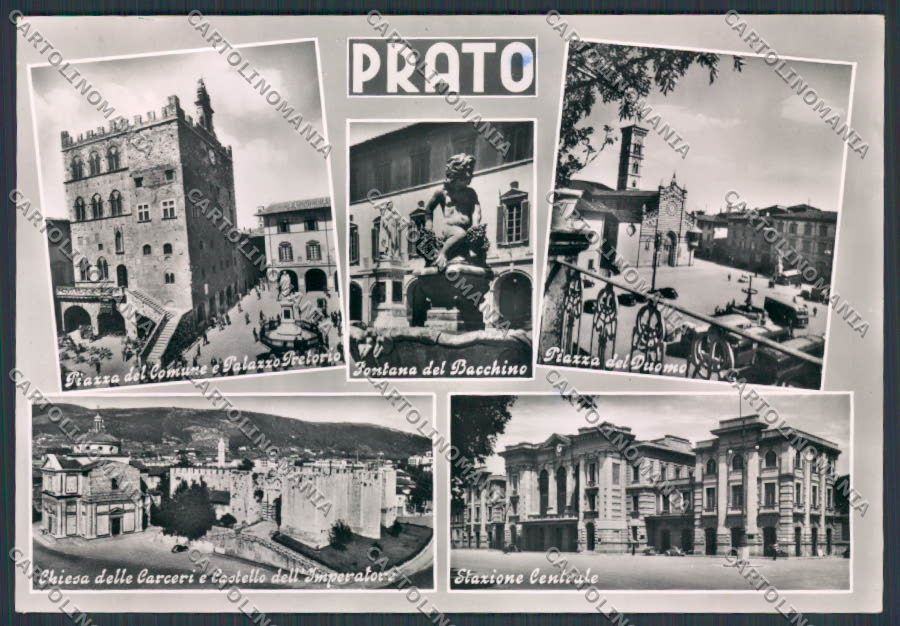 Prato Città Vedutine foto FG cartolina BB3226 – fronte