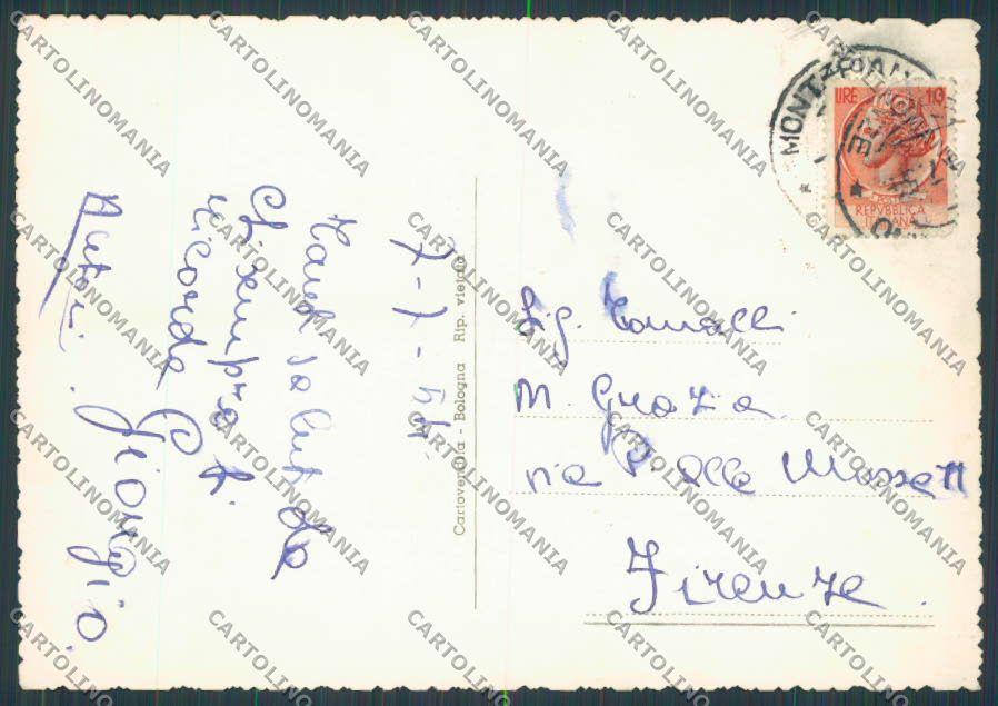 Prato Montepiano Panorama foto FG cartolina BB3247 – retro