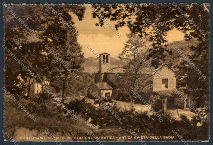 Prato Montepiano Chiesa della Badia FG cartolina BB3256 – fronte