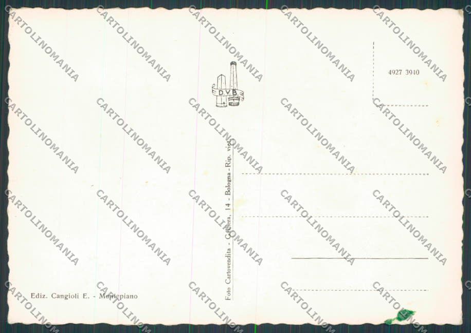 Prato Montepiano Chiesa della Badia FG cartolina BB3261 – retro