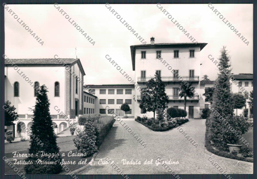 Prato Poggio a Caiano Istituto Sacro Cuore foto FG cartolina BB3268 – fronte