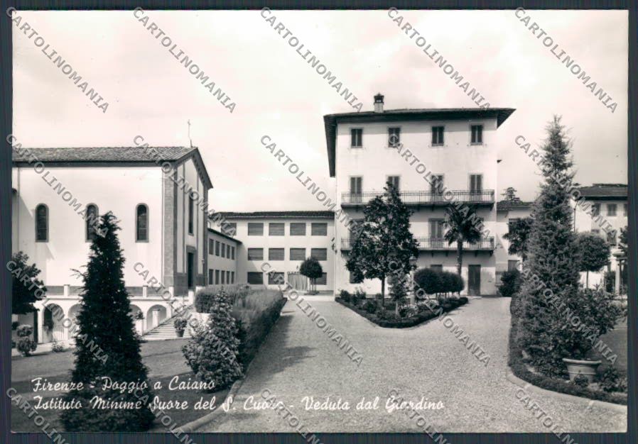 Prato Poggio a Caiano Istituto Sacro Cuore foto FG cartolina BB3269 – fronte