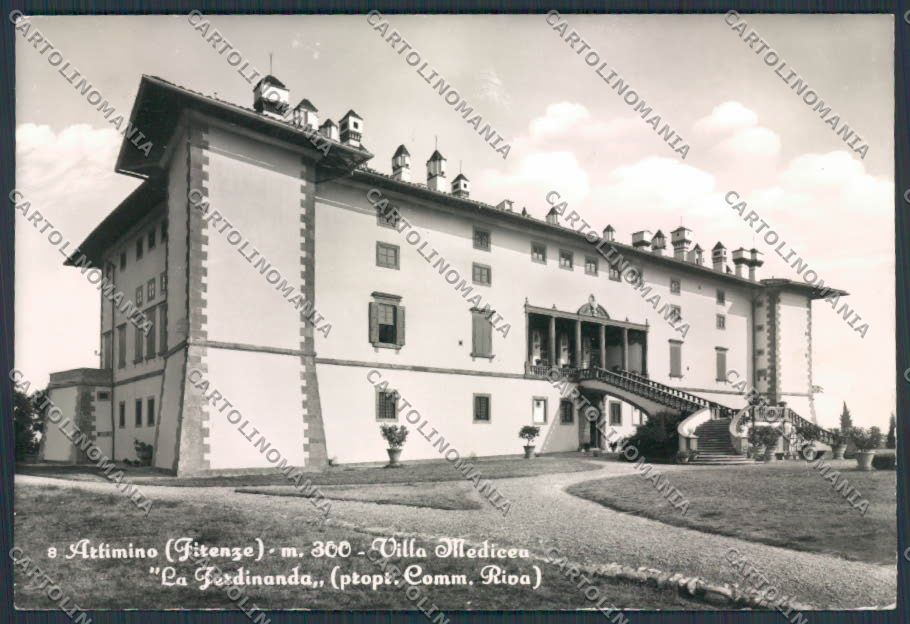 Prato Artimino Villa Medicea foto FG cartolina BB3278 – fronte