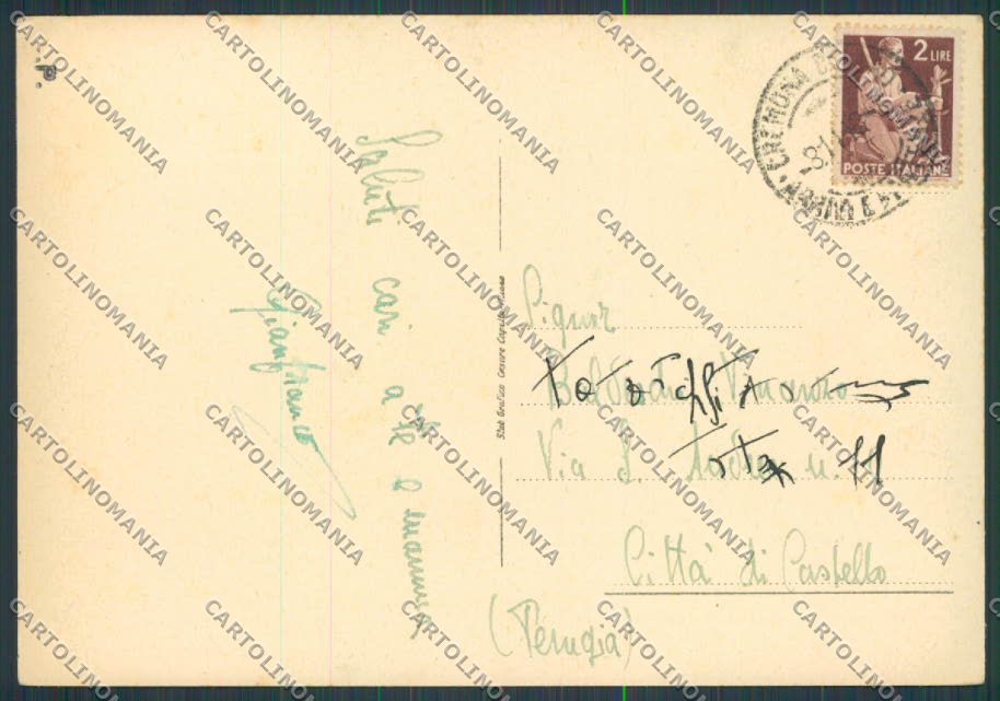 Cremona Città Palaozza Galleria XXIII Marzo FG cartolina BB3293 – retro