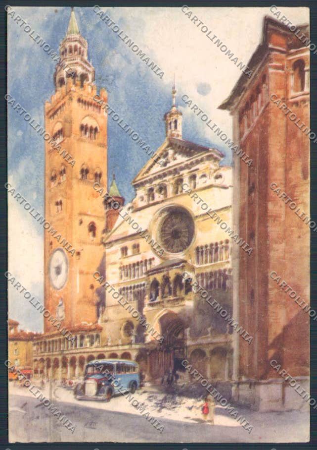 Cremona Città Mostra del Terzo Premio FG cartolina BB3302 – fronte