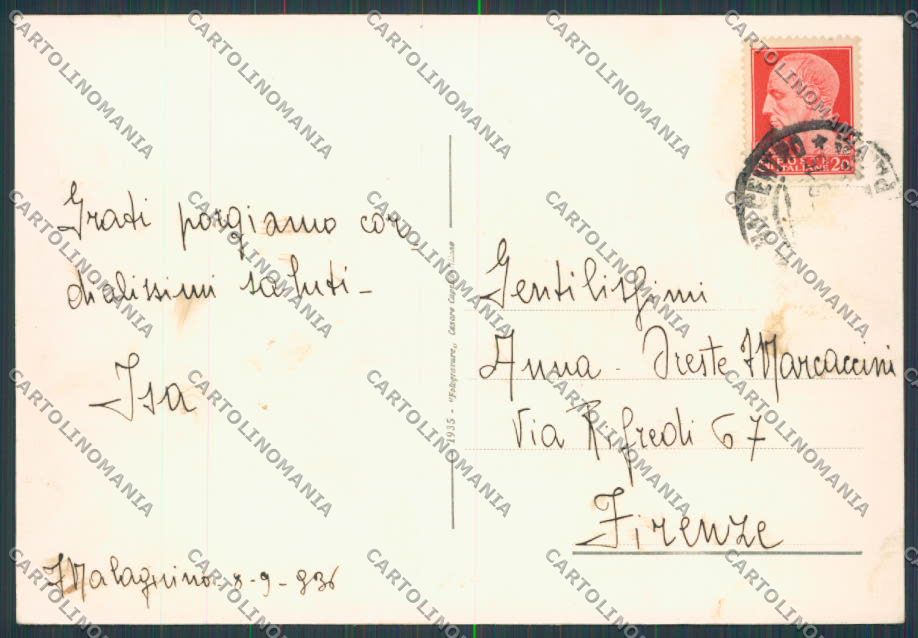 Cremona Città Duomo FG cartolina BB3303 – retro