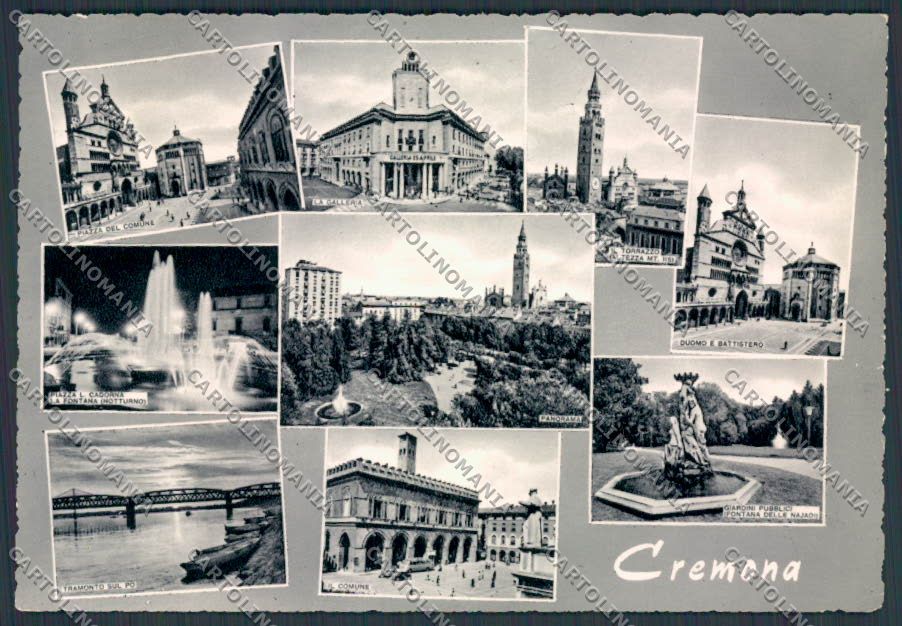Cremona Città Vedutine foto FG cartolina BB3305 – fronte