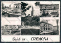 Cremona Città Vedutine saluti da foto FG cartolina BB3324 – fronte