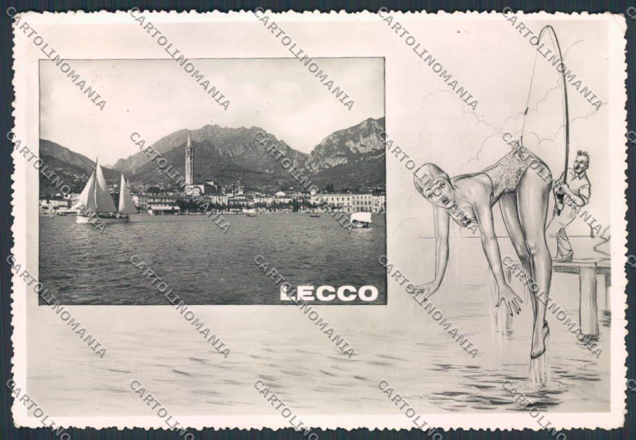 Lecco Città Panorama foto FG cartolina BB3352 – fronte
