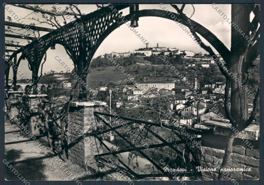 Cuneo Mondovì Panorama foto FG cartolina BB3382 – fronte
