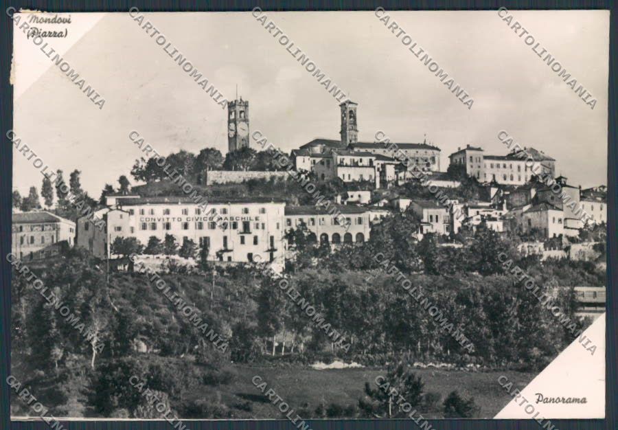 Cuneo Mondovì Convitto Civico foto FG cartolina BB3383 – fronte