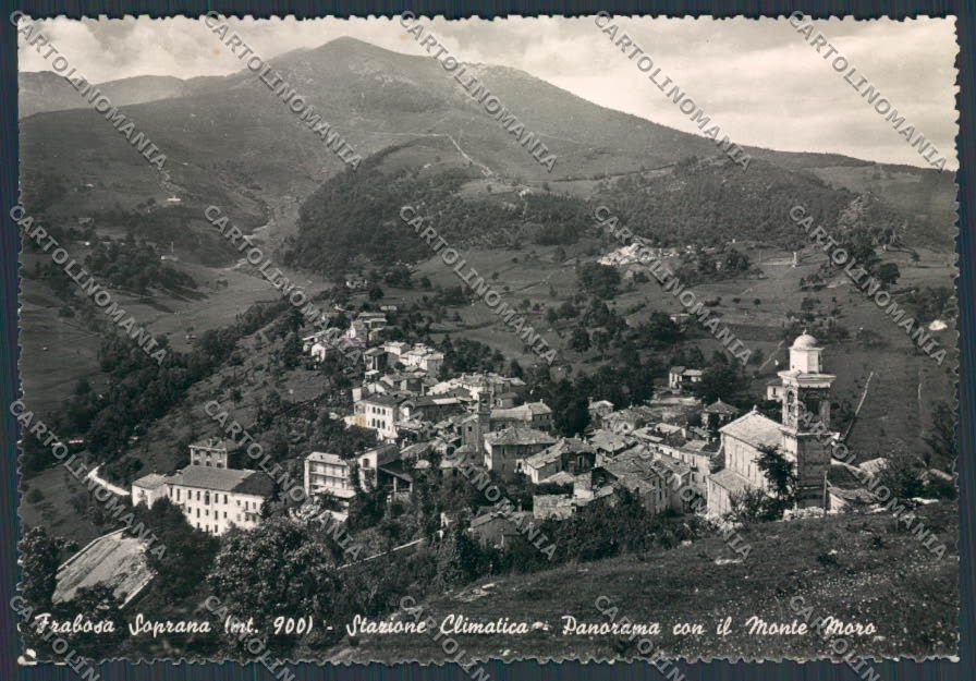 Cuneo Frabosa Soprana Panorama foto FG cartolina BB3388 – fronte