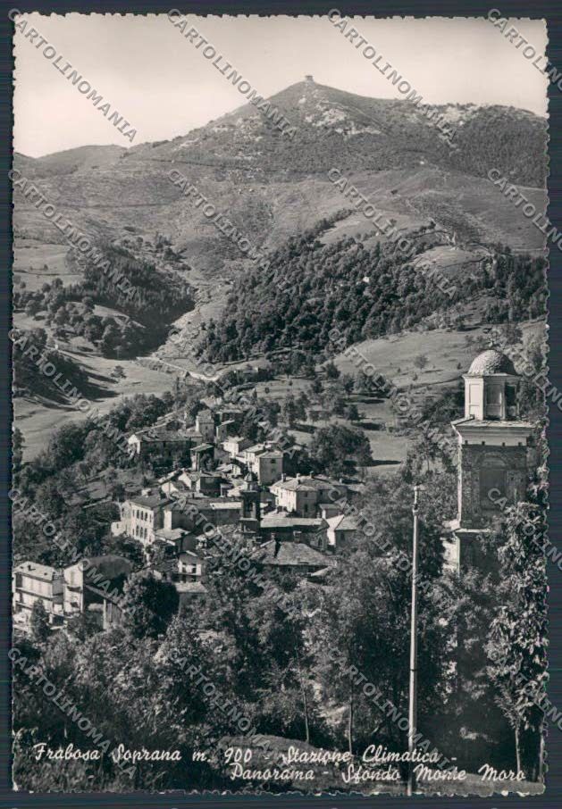 Cuneo Frabosa Soprana Panorama Monte Moro foto FG cartolina BB3399 – fronte