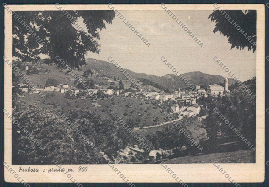 Cuneo Frabosa Soprana Panorama ABRASA FG cartolina BB3404 – fronte
