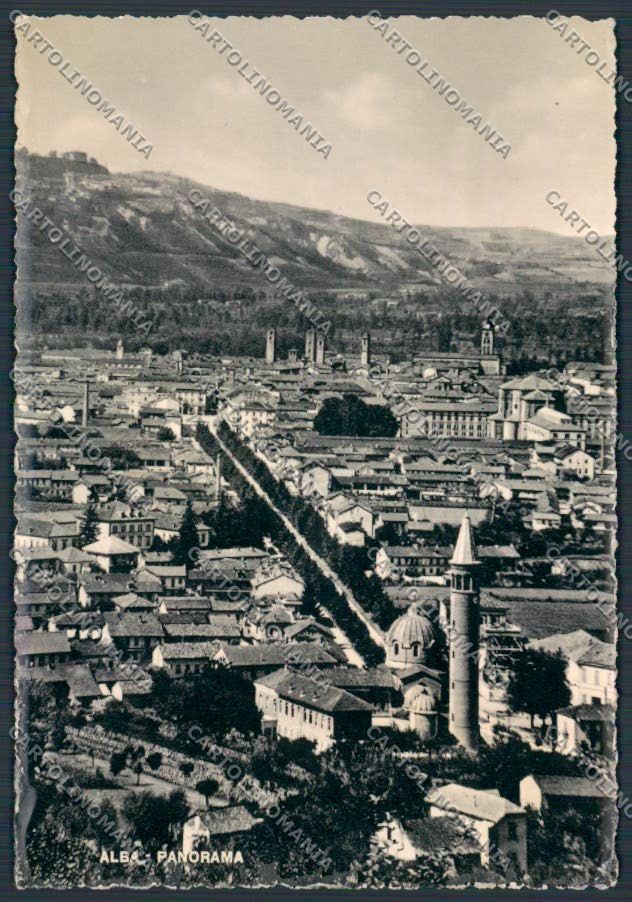 Cuneo Alba Panorama foto FG cartolina BB3416 – fronte