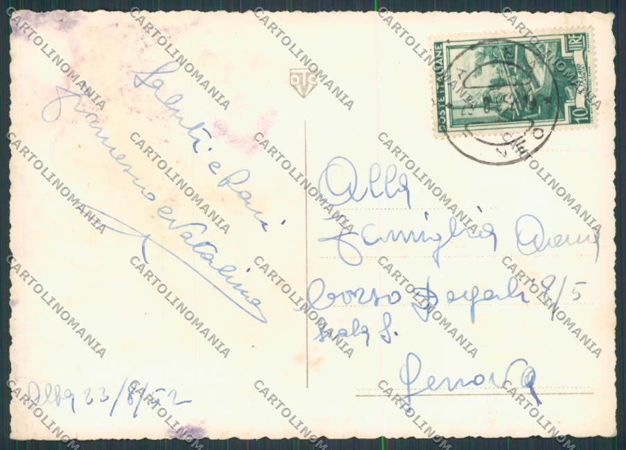 Cuneo Alba Panorama foto FG cartolina BB3416 – retro