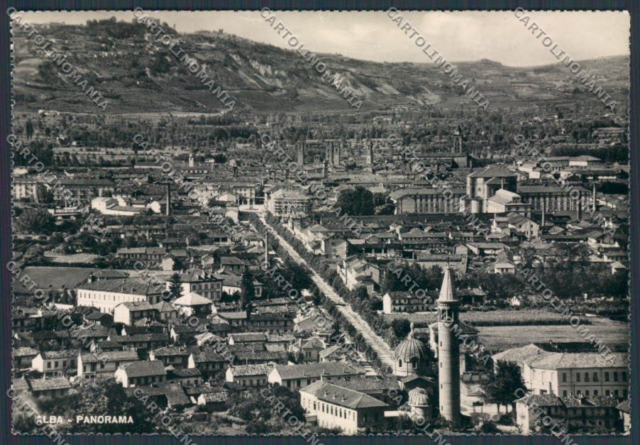 Cuneo Alba Panorama foto FG cartolina BB3417 – fronte