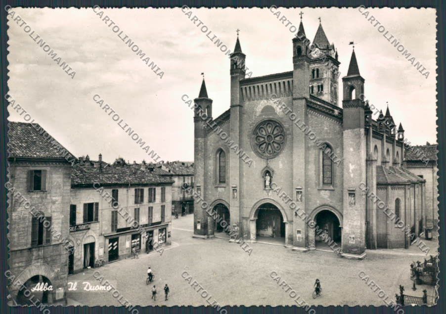 Cuneo Alba Duomo foto FG cartolina BB3419 – fronte