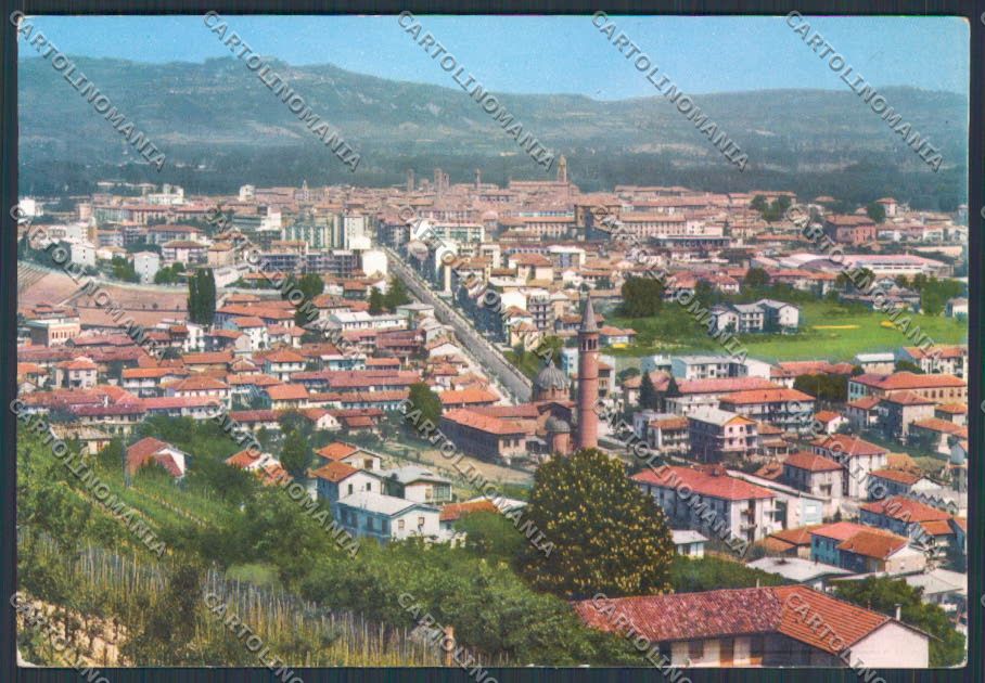 Cuneo Alba Panorama FG cartolina BB3428 – fronte