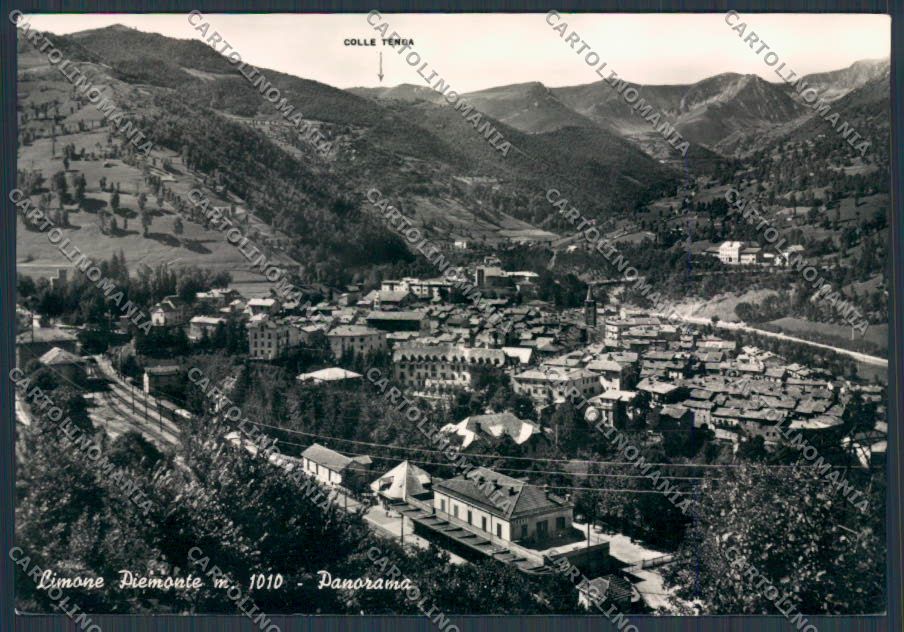 Cuneo Limone Piemonte Stazione foto FG cartolina BB3434 – fronte