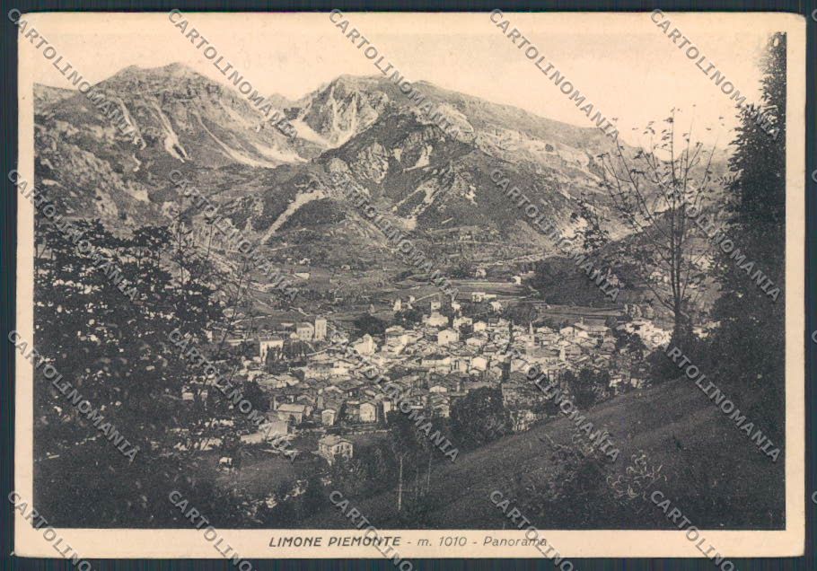 Cuneo Limone Piemonte Panorama FG cartolina BB3438 – fronte