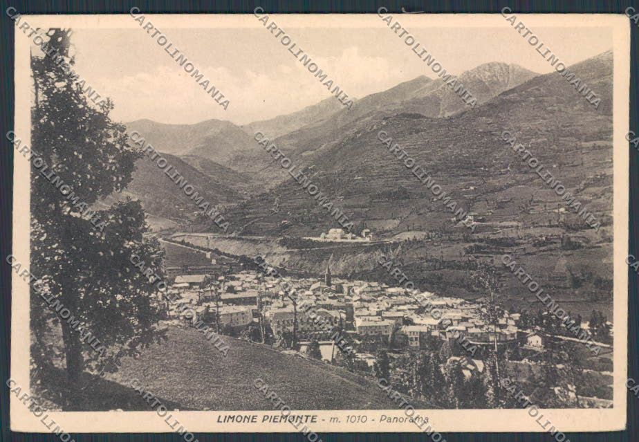 Cuneo Limone Piemonte Panorama FG cartolina BB3440 – fronte