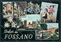 Cuneo Fossano saluti da foto FG cartolina BB3460 – fronte