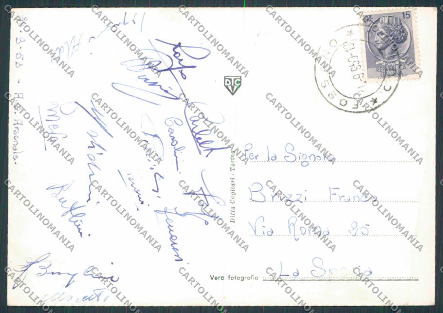 Cuneo Fossano Via Roma ABRASA foto FG cartolina BB3465 – retro