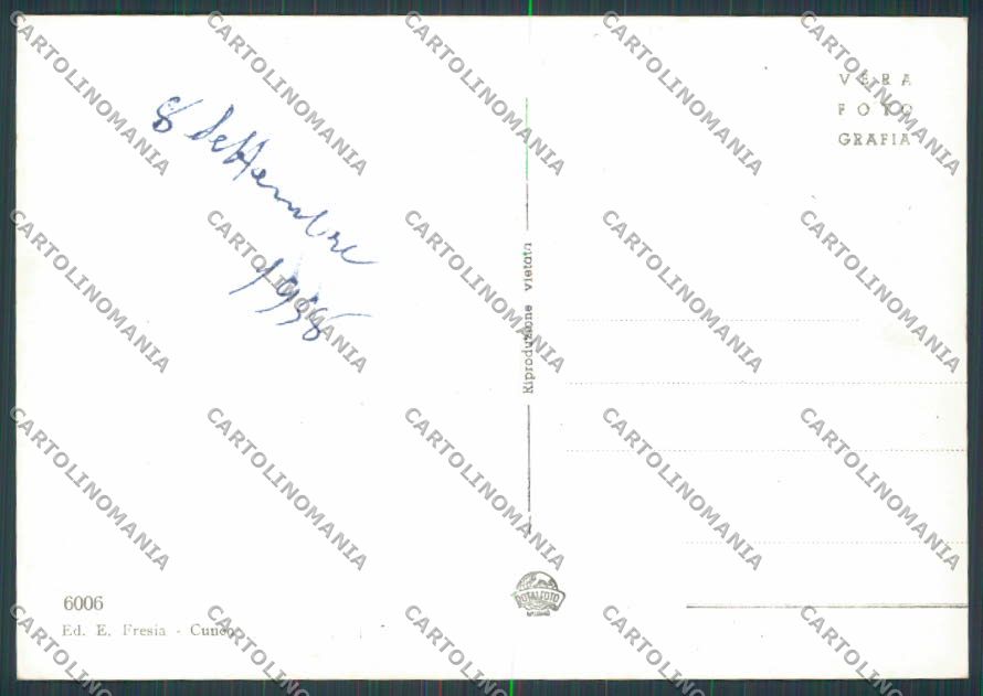 Cuneo Vinadio Bagni di foto FG cartolina BB3472 – retro