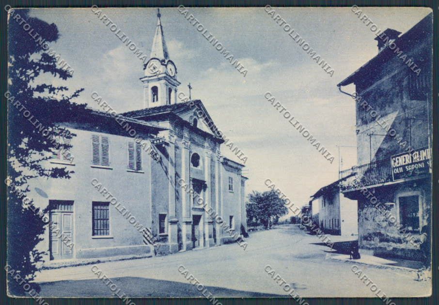 Cuneo San Rocco Bernezzo Chiesa FG cartolina BB3476 – fronte