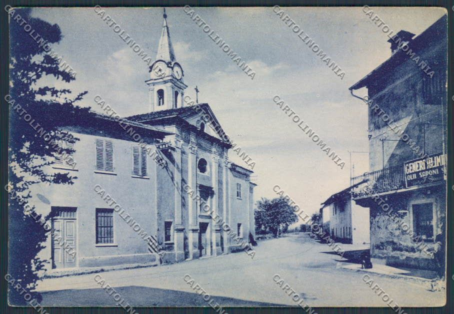 Cuneo San Rocco Bernezzo Chiesa FG cartolina BB3477 – fronte