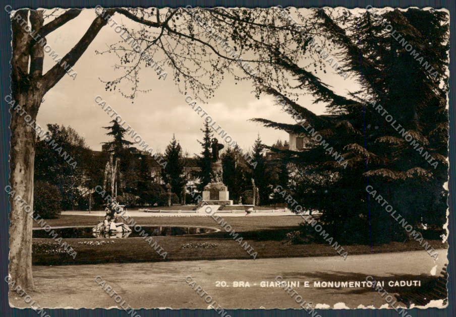 Cuneo Bra Giardini ABRASA foto FG cartolina BB3493 – fronte