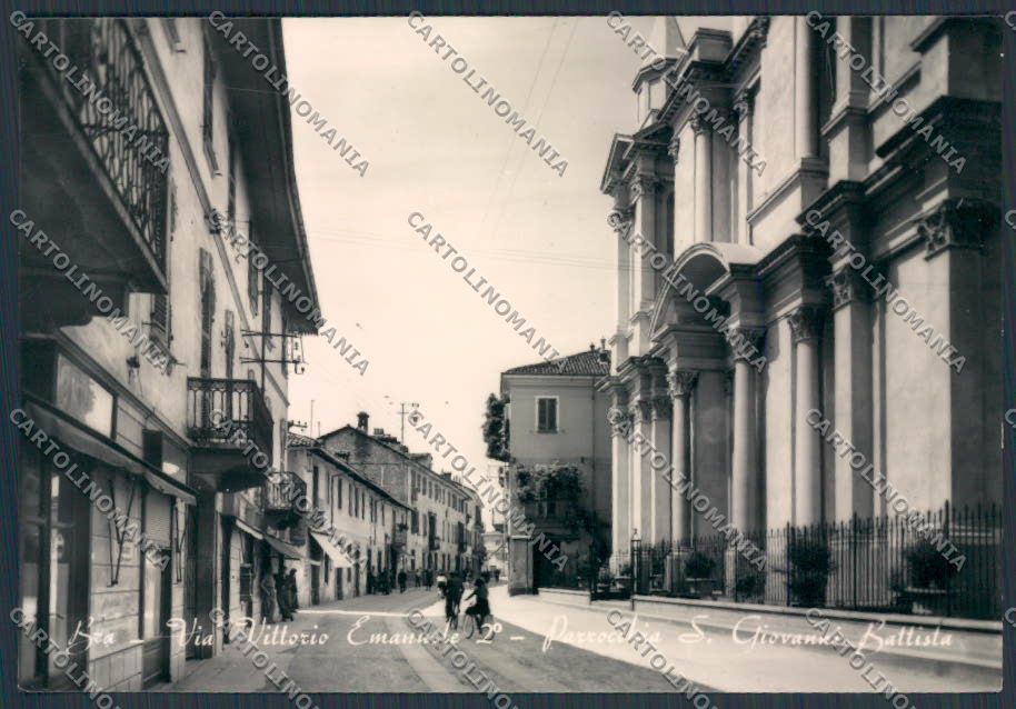 Cuneo Bra Parrocchia San Giovanni Battista foto FG cartolina BB3495 – fronte