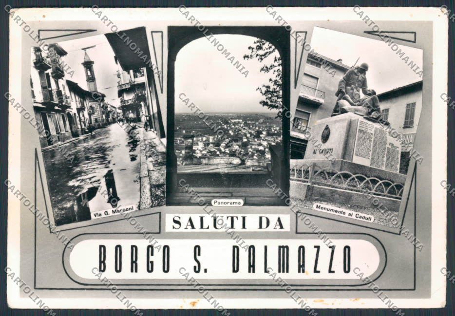 Cuneo Borgo San Dalmazzo foto FG cartolina BB3502 – fronte