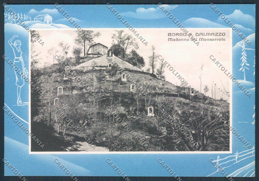 Cuneo Borgo San Dalmazzo Madonna del Monserrato FG cartolina BB3505 – fronte
