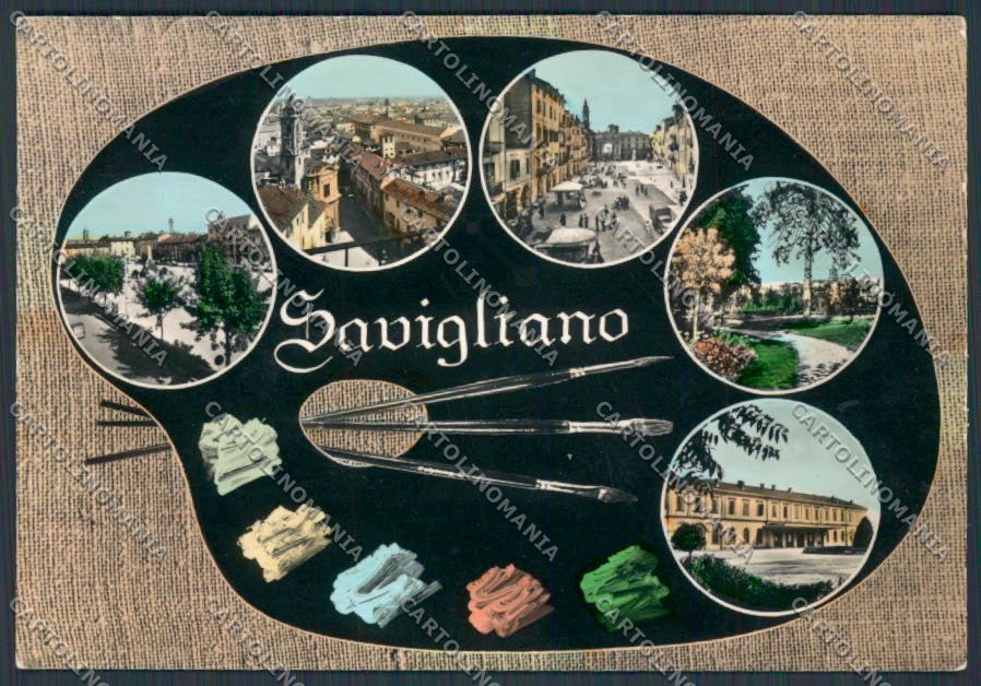 Cuneo Savigliano foto FG cartolina BB3513 – fronte